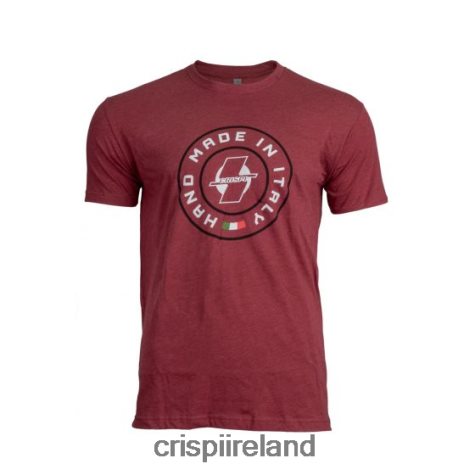 Apparel Crispi Sticker Shirt Cardinal TT624H51
