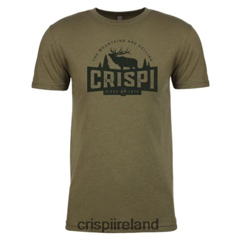 Apparel Crispi The Elk Shirt Light Olive TT624H53