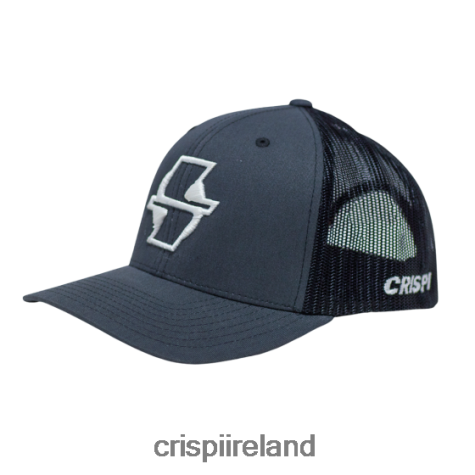 Apparel Crispi Yupoong Snap-back Hat Grey/White TT624H45