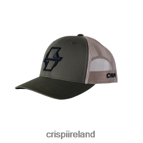 Apparel Crispi Yupoong Snap-back Hat Moss/Khaki Black TT624H46